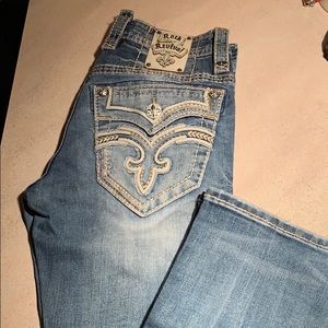Men’s rock revival jeans! Perfect condition!